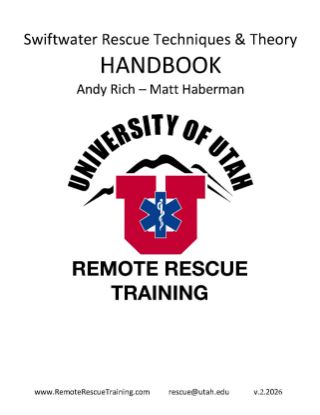 Picture of Swiftwater Rescue Handbook (the big optional one)